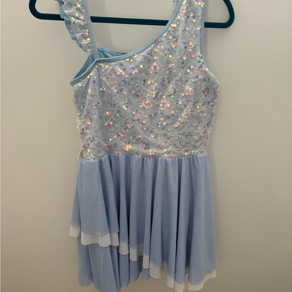 Sparkling Blue Costume Dress-women’s size large - Picture 2 of 15